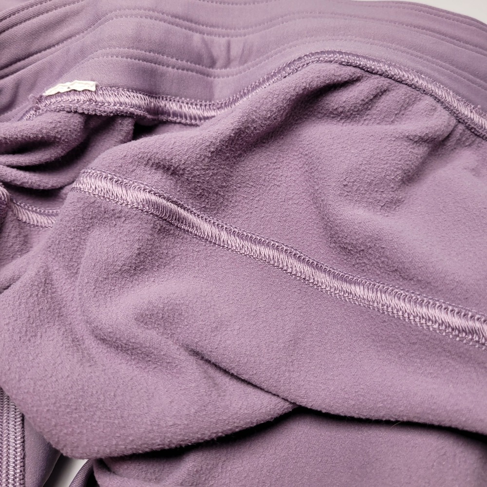 Lululemon Adaptive State Jogger Women 6 Purple Excellent Fleece Lined High Rise - Picture 4 of 8